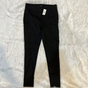 LOFT womens’s charcoal gray leggings - M